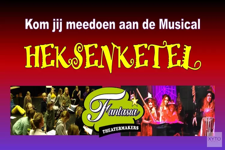 Doe mee aan de musical van Fantasia Theatermakers!