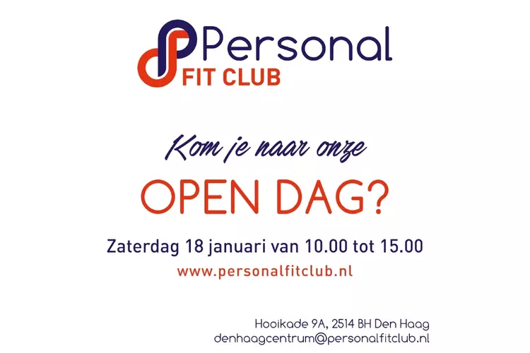 Open dag Personal Fit Club Den Haag Centrum