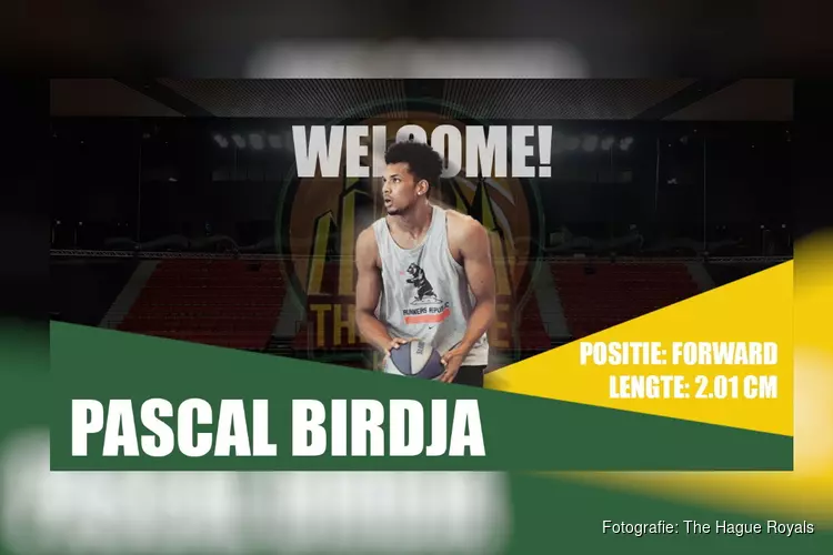 Pascal Birdja speelt komend seizoen voor The Hague Royals