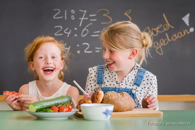 Meesterbakker Roodenrijs verzorgt ontbijt tijdens het Nationaal Schoolontbijt