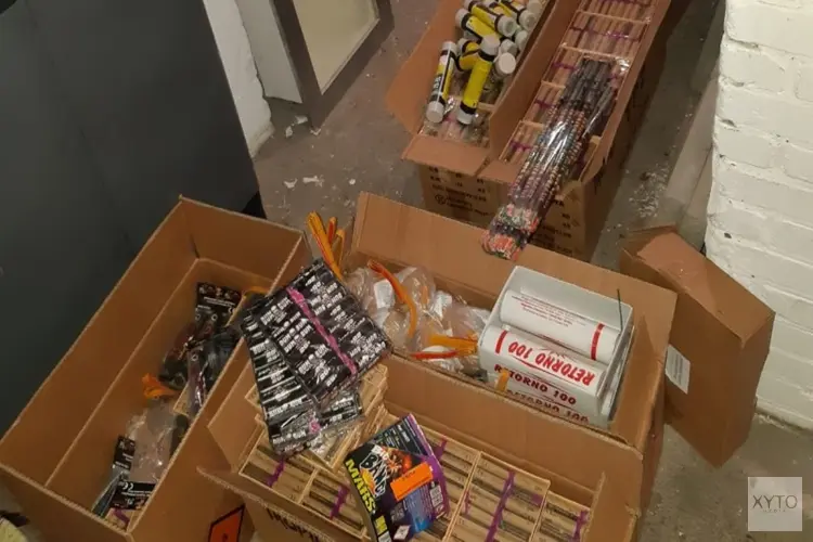 116 kilo illegaal vuurwerk in beslag genomen