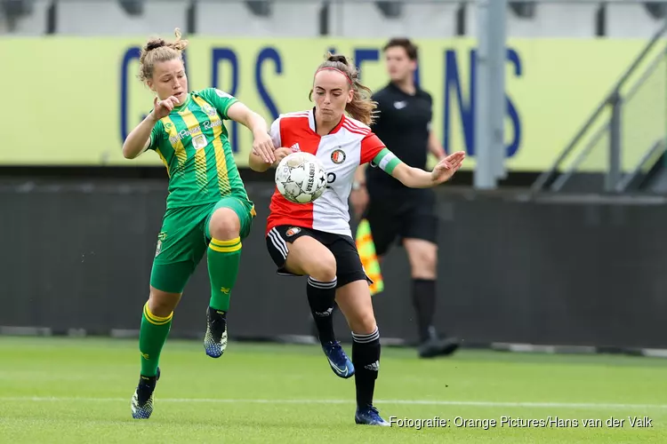 Feyenoord-vrouwen pakken punt in Den Haag bij Eredivisie-debuut