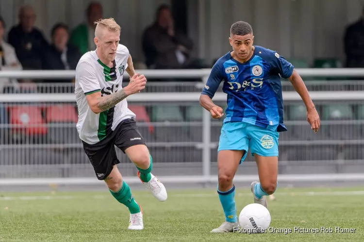 Scheveningen en Jong Sparta delen de punten