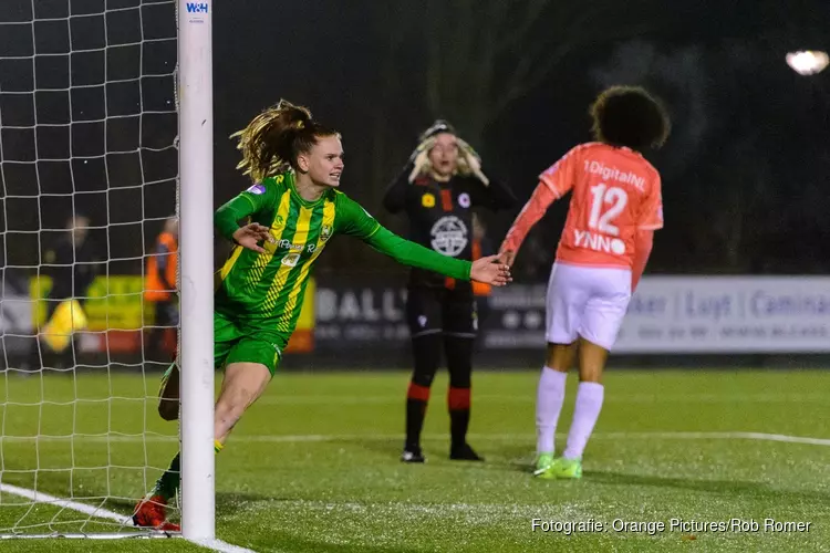 Vrouwen ADO Den Haag doen snel zaken tegen Excelsior