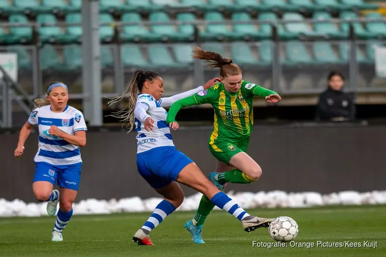 ADO Vrouwen na rust langs PEC Zwolle