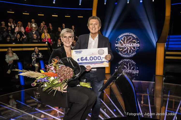 Jytte uit Den Haag wint 64.000 euro in eerste aflevering &#39;VriendenLoterij Miljonairs&#39;