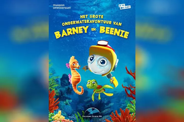 Première &#39;Het grote onderwateravontuur van Barney en Beenie&#39; op 5 juli