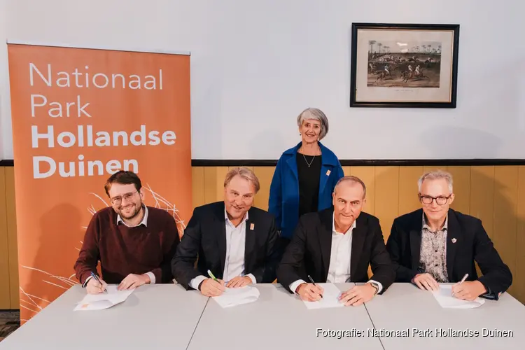 Toekomstbestendige inzet voor Nationaal Park Hollandse Duinen door hernieuwde samenwerking