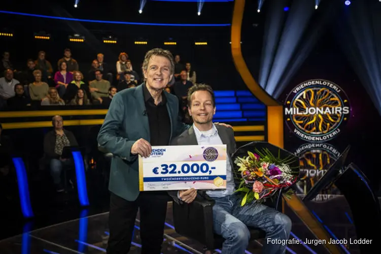 Eric uit Rijswijk neemt 32.000 euro mee naar huis na VriendenLoterij Miljonairs