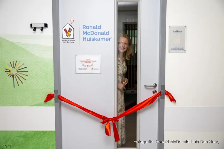 Ronald McDonald Huiskamer geopend in het Juliana Kinderziekenhuis