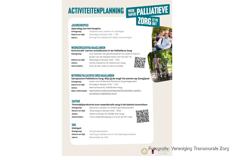 Haaglanden bevordert bewustwording over palliatieve zorg