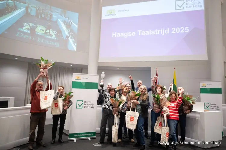 Inwoners winnen vierde editie Haagse Taalstrijd